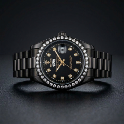 Rolex Quartz Movement Stainless Steel Analog Watch for Men